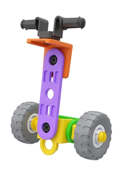 Roy Toy RoyToy Sök Tak Araçlar - Scooter (18 Parça) - 2