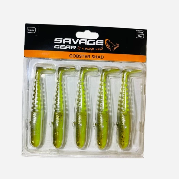 Savage Gear Gobster Shad 11.5cm 16gr Silikon Yapay  Yem - 5