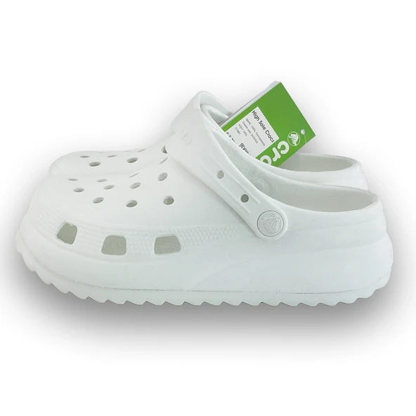 CROCS CROCBAND HİGH SOLE KADIN TERLİK BEYAZ - 3