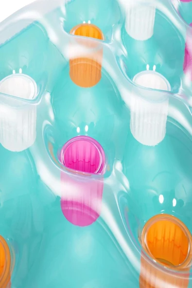 Summer Colors™ Bardaklı Deniz Yatağı 1,88 m x 71 cm: Bardaklı Yapı ve Kendinden Destekli Yastıkla Maksimum Rahatlık! - 4