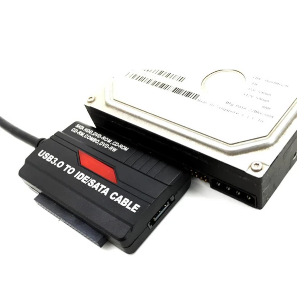 4812 Usb 3.0 Ide/Sata Hdd Harddisk Dvd Veri Kurtarma Kablosu - 3