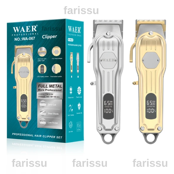 WA-067 Profesyonel Saç Kesme Makinesi – Full Metal Gövde - 2