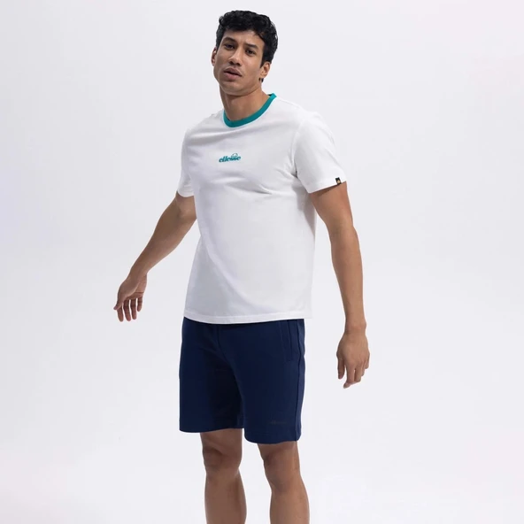 Ellesse Erkek Beyaz Tişört – CMO18-3 - 4