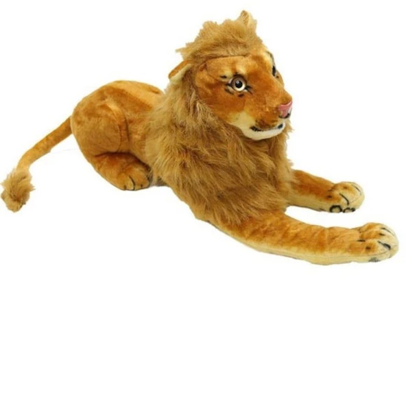 Peluş Yatan Aslan 60 Cm. - 3