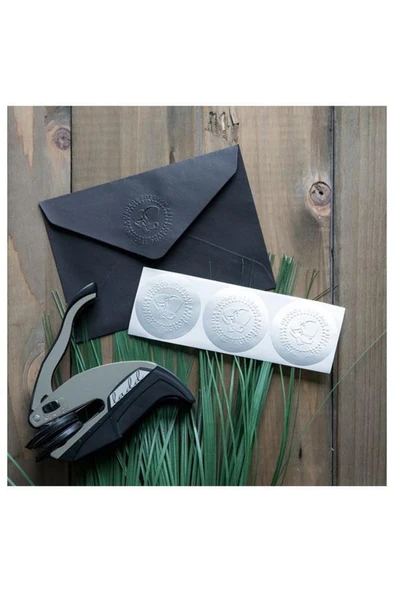 Soğuk Mühür Kabartma Damga Portatif El Tipi Baskı Makinesi TRODAT - Resim 11