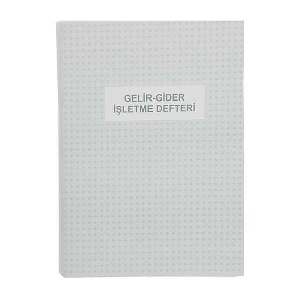 Dilman İşletme Gelir Gider Defteri 48 Yp