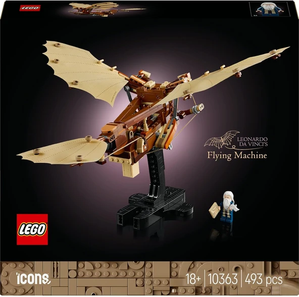 LEGO 10363 Icons Leonardo da Vinci’nin Uçan Makinesi
