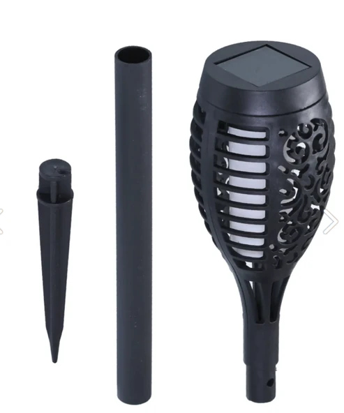 Sensörlü Alevli Bahçe Lambası RC-6017 - 3