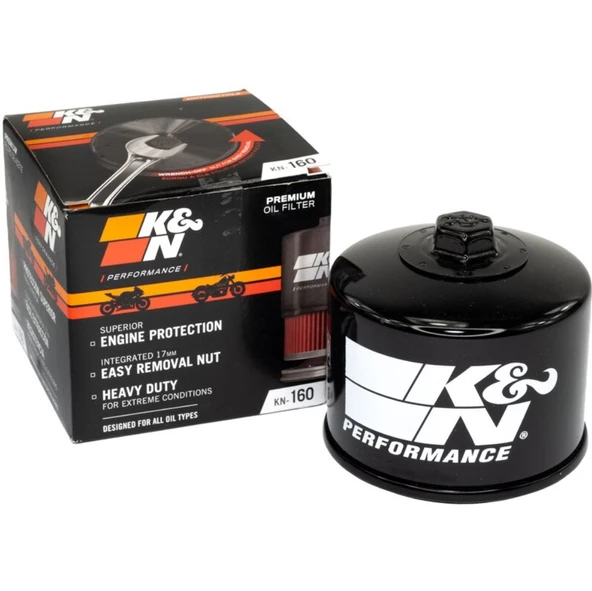 K&N  160 Yağ Filtre Mtnm