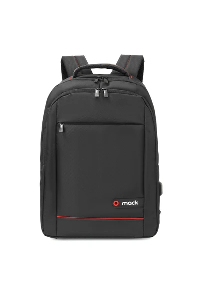 Mack MCC-006 15.6" Office USB Girişli Notebook Sırt Çantası Siyah