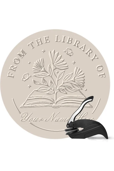 Soğuk Mühür Kabartma Damga Portatif El Tipi Baskı Makinesi TRODAT - Resim 7