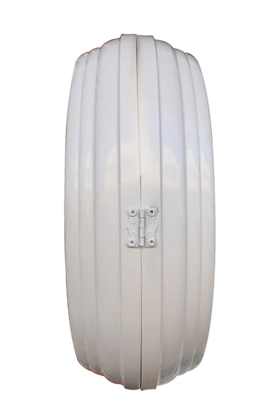 Platin Saat 40 Cm Beyaz Metal Espresso Istasyon Duvar Saati - 4