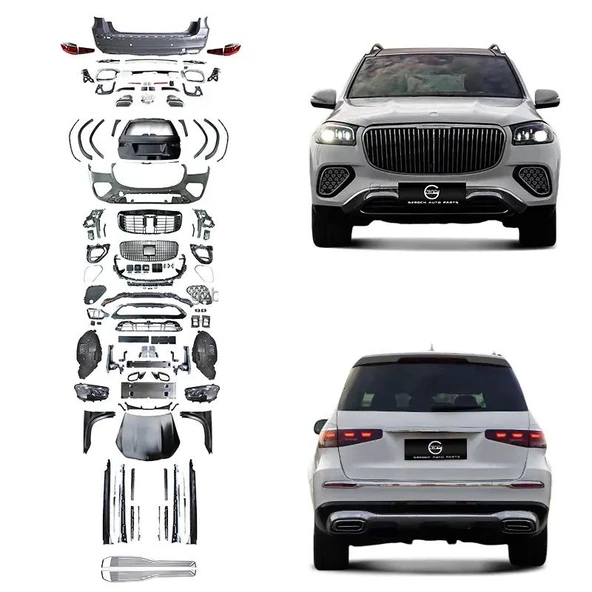 AUTOGP Mercedes gls x166 to x167 maybach dönüşüm body kit seti full facelift ürün görseli 1