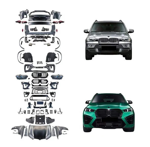 AUTOGP Bmw x5 e70 to g05 dönüşüm body kit seti full facelift 2007 / 2011 - 1