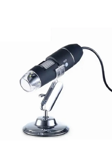 1600X Dijital Mikroskop USB LED Işıklı Telefon & PC Uyumlu Büyüteç Yüksek Çözünürlük Micro Type-C