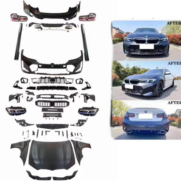 AUTOGP Bmw f30 to g20 lci dönüşüm body kit seti full facelift 2012 / 2018