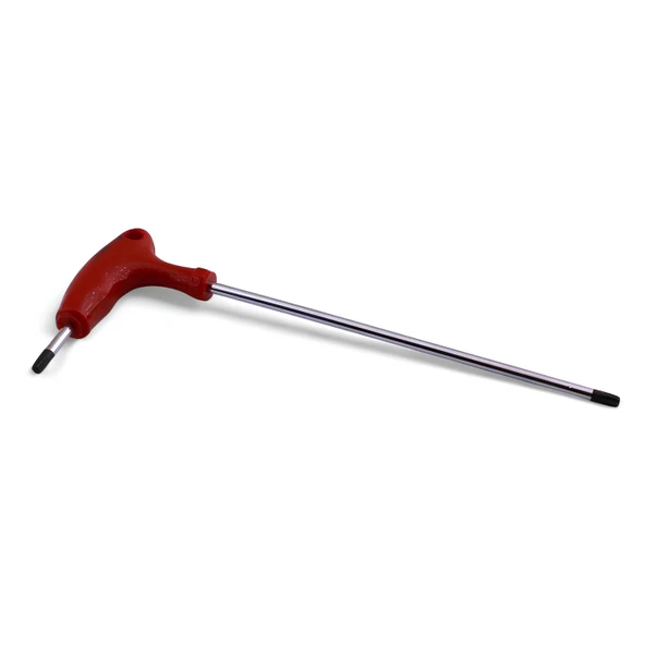 T20 Torx T Tipi Allen Anahtar TT020 – Uzun Saplı Çelik Tornavida Yıldız Lokma Uyumlu - 4