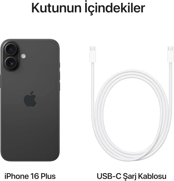 iPhone 16 Plus 256 GB Siyah - 4