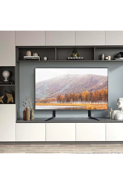 32"-75" TV Standı Evrensel Masaüstü Ayaklı Televizyon Braketi Çelik Sağlam ve Şık - 5