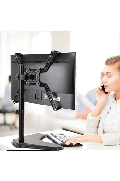 ZENO MP1 Universal VESA Dönüştürücü Monitör Bağlantı Aparatı 17''-27'' Uyumlu Ayarlanabilir Braket - 4