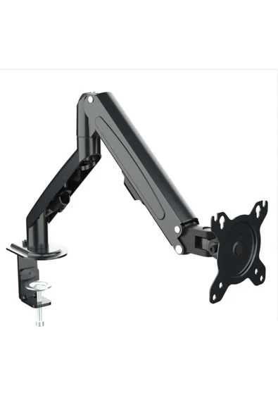 13-27'' Monitör Kolu Amortisörlü VESA Kablo Düzenleyicili Ayarlanabilir Masaüstü Standı 2-7 KG