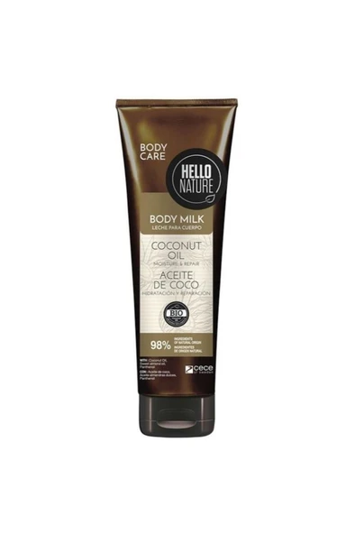 Hello Nature Hindistan Cevizi Yağı Vücut Kremi 250 ml