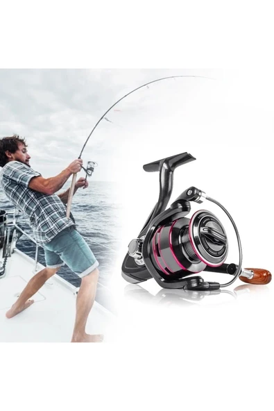 HB3000 Olta Makinesi 12 Bilyalı 5.2:1 Devir | 8 Kg Drag Gücü | Misinasız Spin Makine