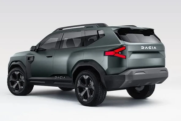 AUTOGP Dacia duster ön ve arka tampon koruma difüzör ledli 2024+ - 3