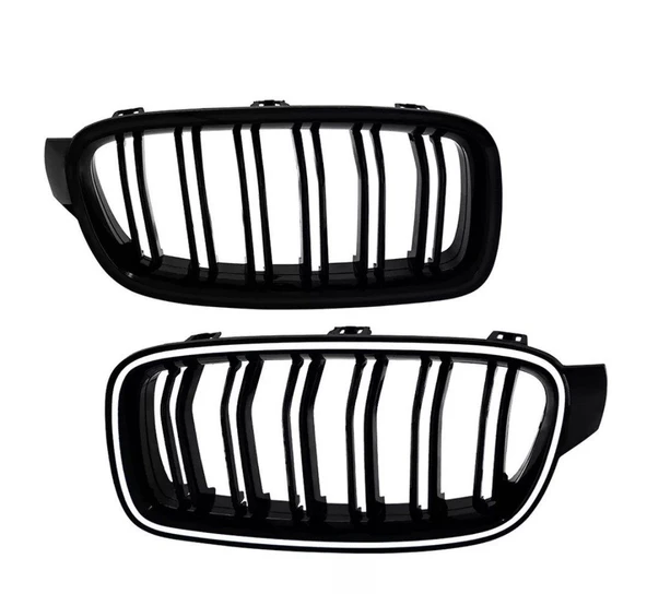 AUTOGP Bmw f30 m3 ön böbrek panjur ızgara ledli 2012 / 2018