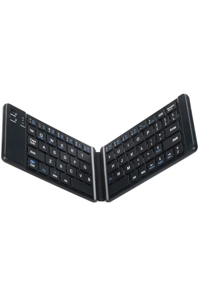 Katlanabilir Kablosuz Bluetooth Klavye Hafif Ergonomik 30 Gün Pil Ömrü Telefon Tablet Pc Uyumlu