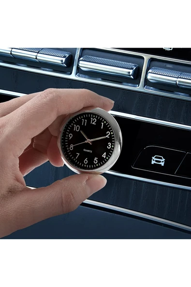 Ev Araç Araba Tekne Bisiklet İçin Mini Quartz Saat Mini Kuvars Modern Yapışkanlı Klima Aparatı - 2