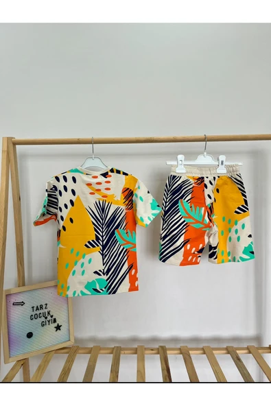 CYBER Erkek çocuk şortlu alt üst takım - 2
