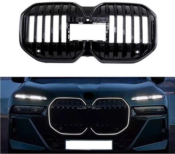 AUTOGP Bmw g70 m760 ön böbrek panjur ızgara ledli 2023+