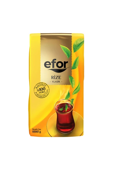 Efor Rize Klasik Dökme Siyah Çay - 1000gr - 4