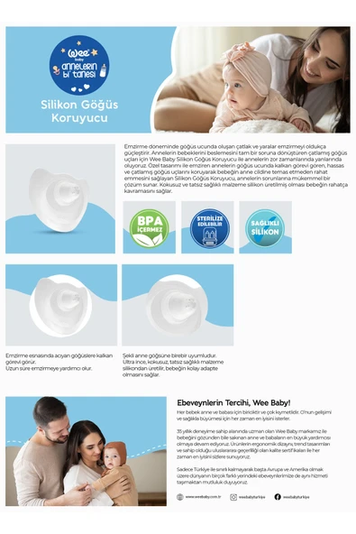 Wee Baby 900 Göğüs Koruyucu 2'Li - 3