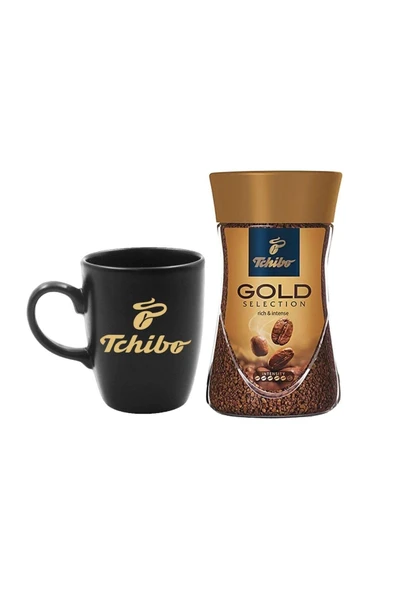 Tchibo Gold Selection 100 gr Kavanoz Tchibo Kupa Hediyeli x 2 Set - 2