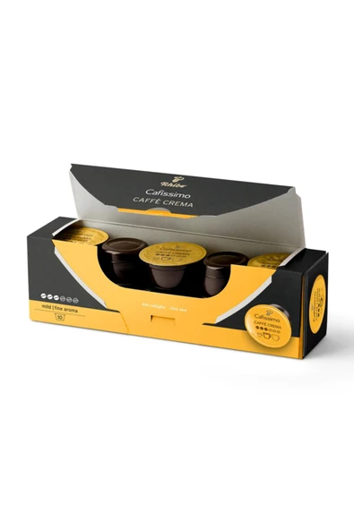 Tchibo Cafissimo Caffè Crema Fine Aroma 80 Adet Kapsül Kahve - Avantajlı Paket - 4