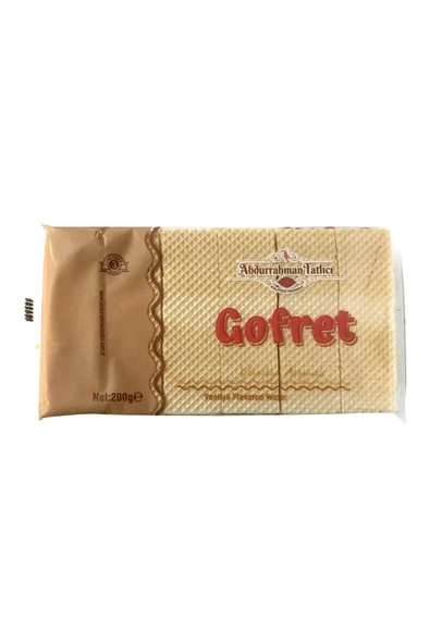 Abdurrahman Tatlıcı Gofret Vanilyalı 200 gr 5 li - 3