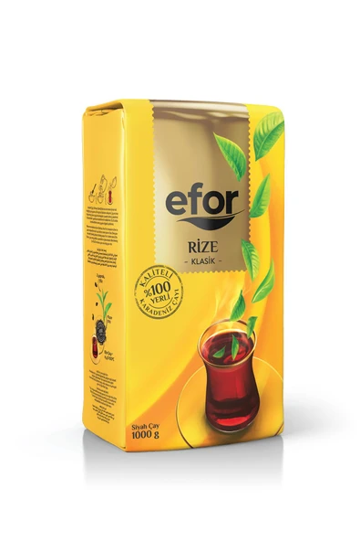Efor Rize Klasik Dökme Siyah Çay - 1000gr - 3