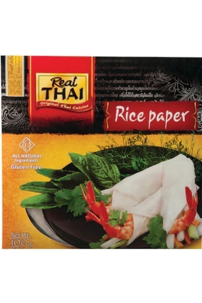 Real Thai Pirinç Yufkası (RİCE PAPER) Tett:06.07.2026 22cm 100 gr