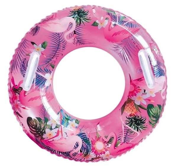 Flamingo Desenli Simit 76 Cm