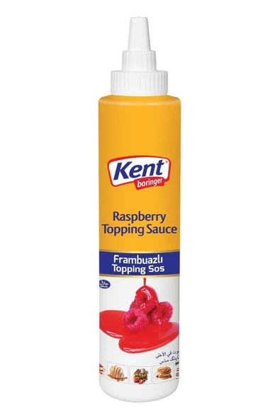 Kent Boringer Topping Sos 5 Adet (beyaz Çikolatalı+karamelli + Çilekli + Frambuazlı + Çikolatalı 750 Gr) - 2