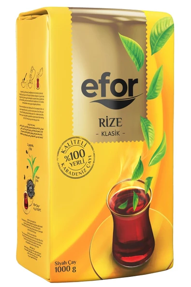 Efor Rize Klasik Dökme Siyah Çay - 1000gr