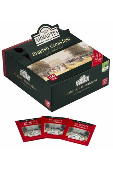 Ahmad Tea Englısh Breakfast Bardak Poşet Çay 2 gr 100 Adet - 2