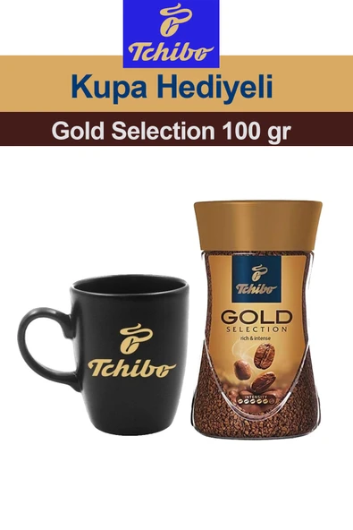Tchibo Gold Selection 100 gr Kahve Tchibo Kupa Hediyeli | Kahve Hediye Seti - 2
