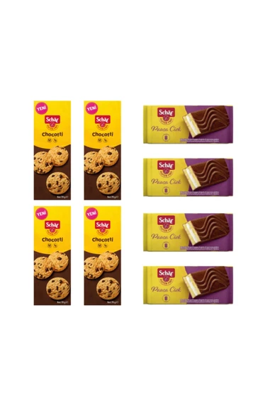 Schar Chocotti4 adet - Schar Pausa 4 adet