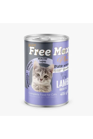 Freemax Kuzulu Yavru Kedi Konservesi 415gr - 1