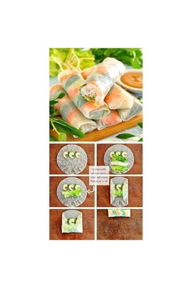 Real Thai Pirinç Yufkası (RİCE PAPER) Tett:06.07.2026 22cm 100 gr - 2