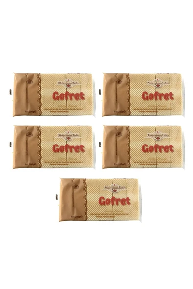 Abdurrahman Tatlıcı Gofret Vanilyalı 200 gr 5 li