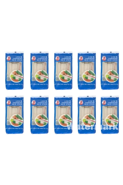 Cock Rice Stick (Pirinç Çubuğu) 10 adet